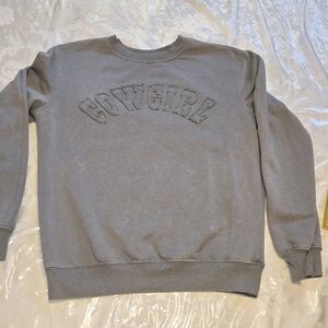 Gray Cowgirl Women's Sweatshirt